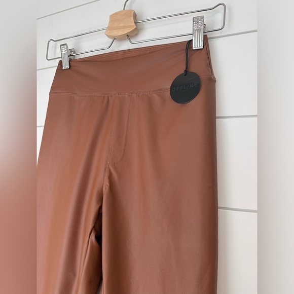 Aerie luxe faux leather leggings - Picture 2 of 2